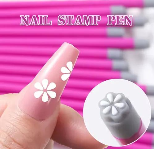 Nail Stamp Pen - Set 6 pens