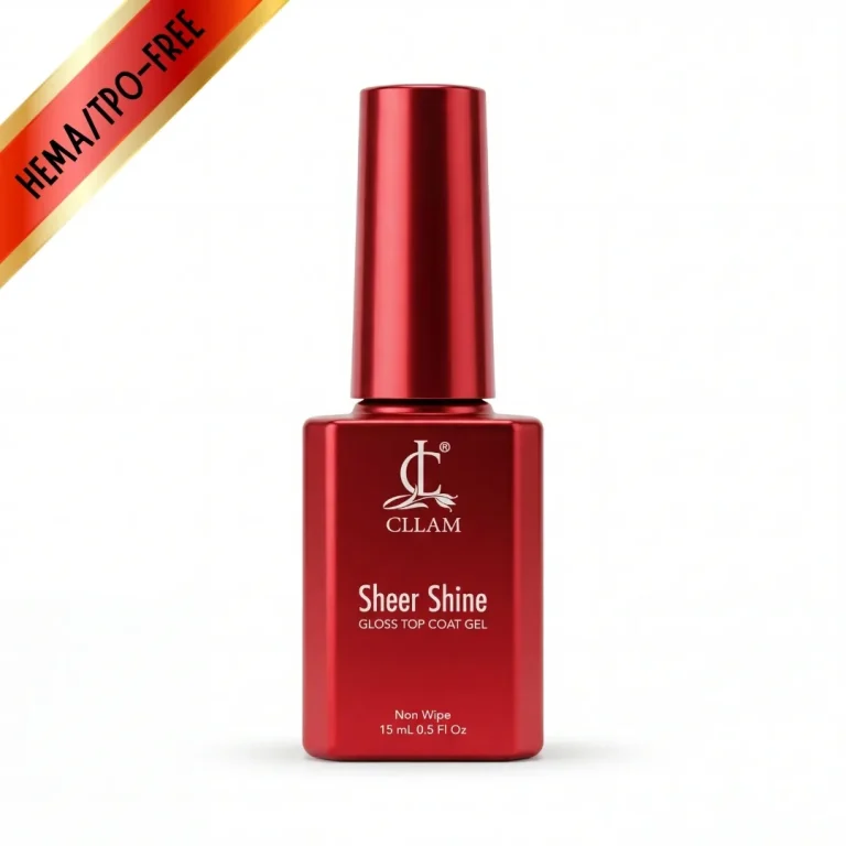 Sheer Shine Hema Free Top Coat 15ml