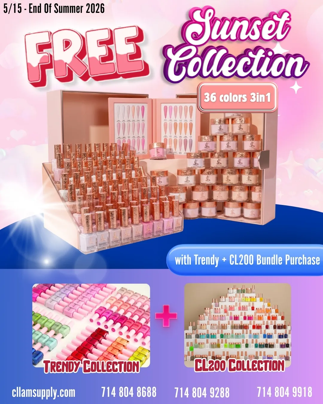 Buy CL200 and Trendy and receive SS36 for free