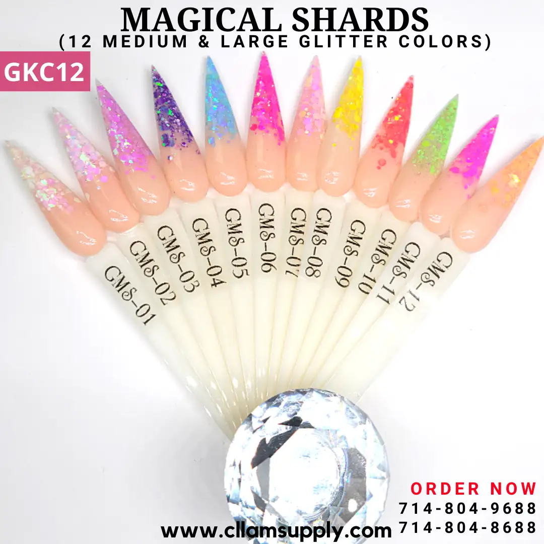 Glitter Collection - Magical Shards | 12 Colors