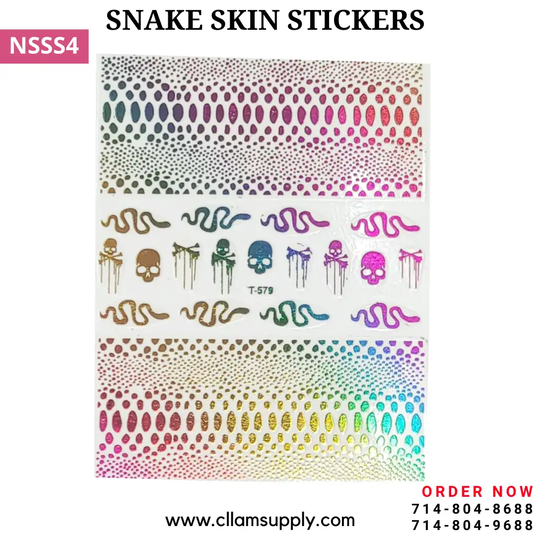 SNAKE SKIN STICKERS | NSSS4