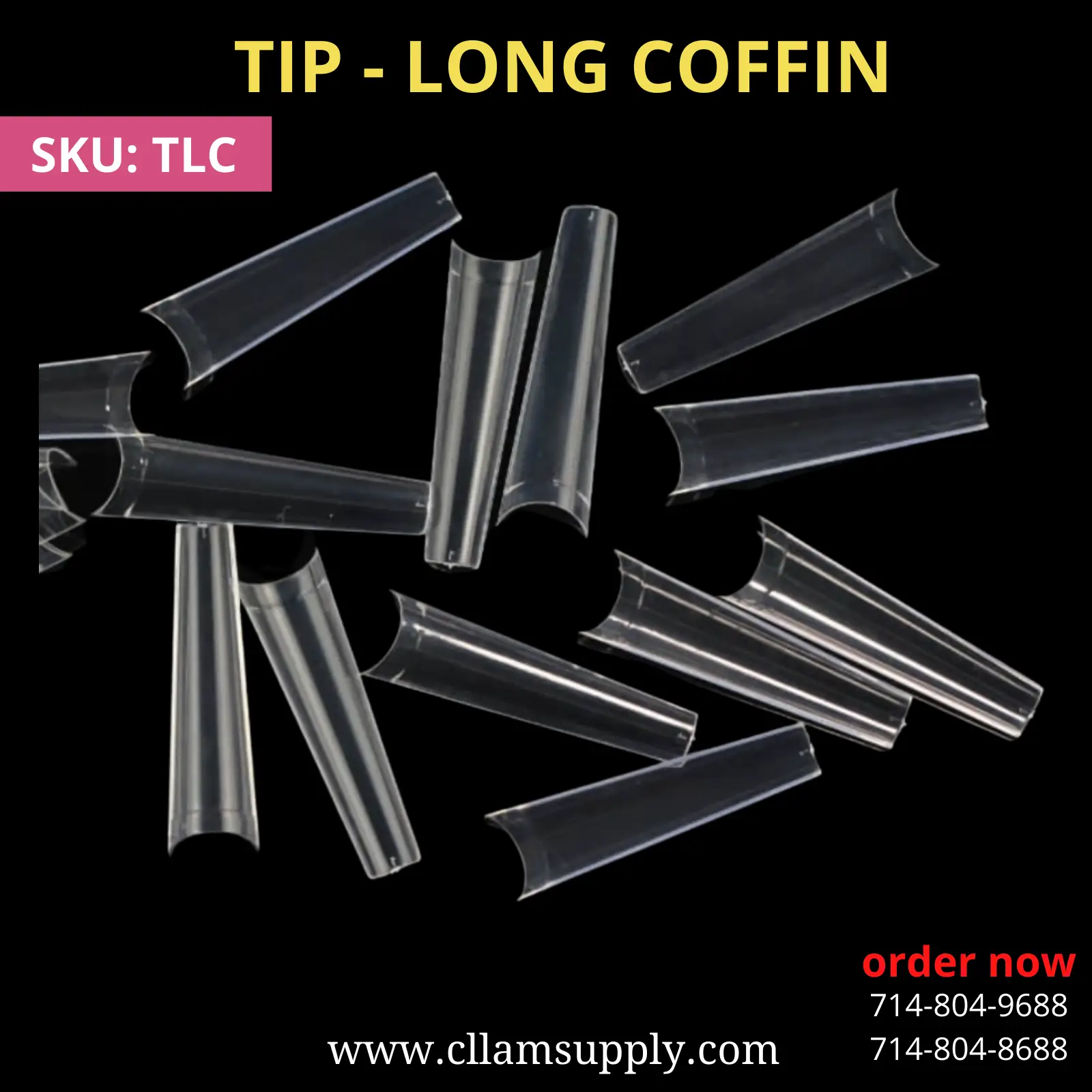 C Curve Long Coffin Tips Bag