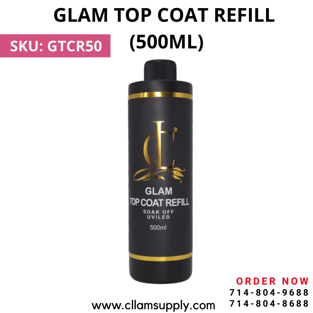 GLAM TOP COAT REFILL 500ML | GTCR50
