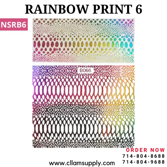 RAINBOW PRINT 6 | NSRB6