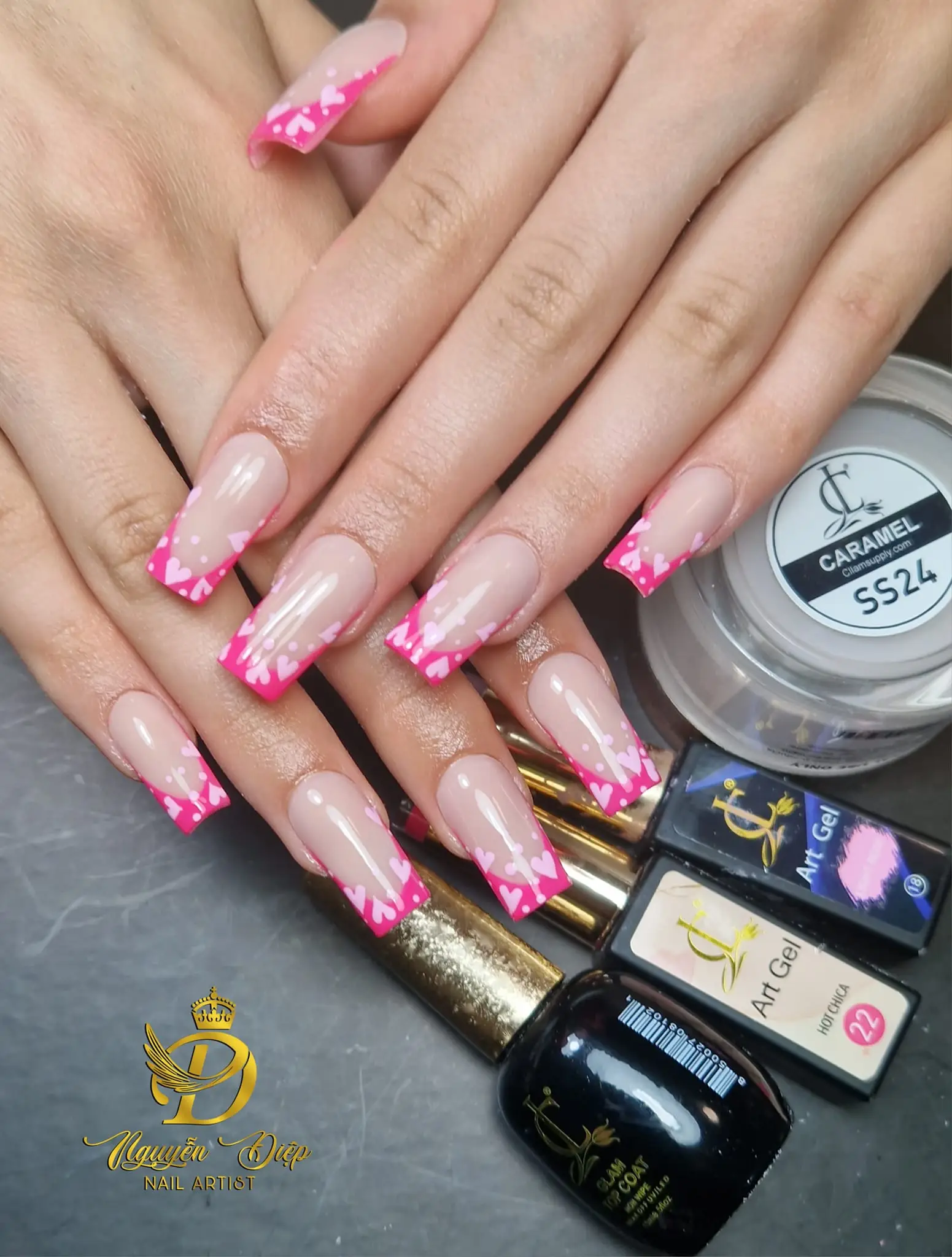 Liner Art Gel - Hot Chica - Cllam Supply