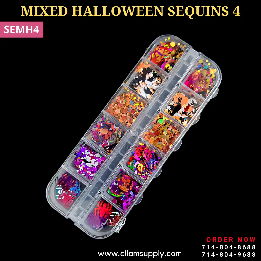 MIXED HALLOWEEN SEQUINS 4 | SEMH4