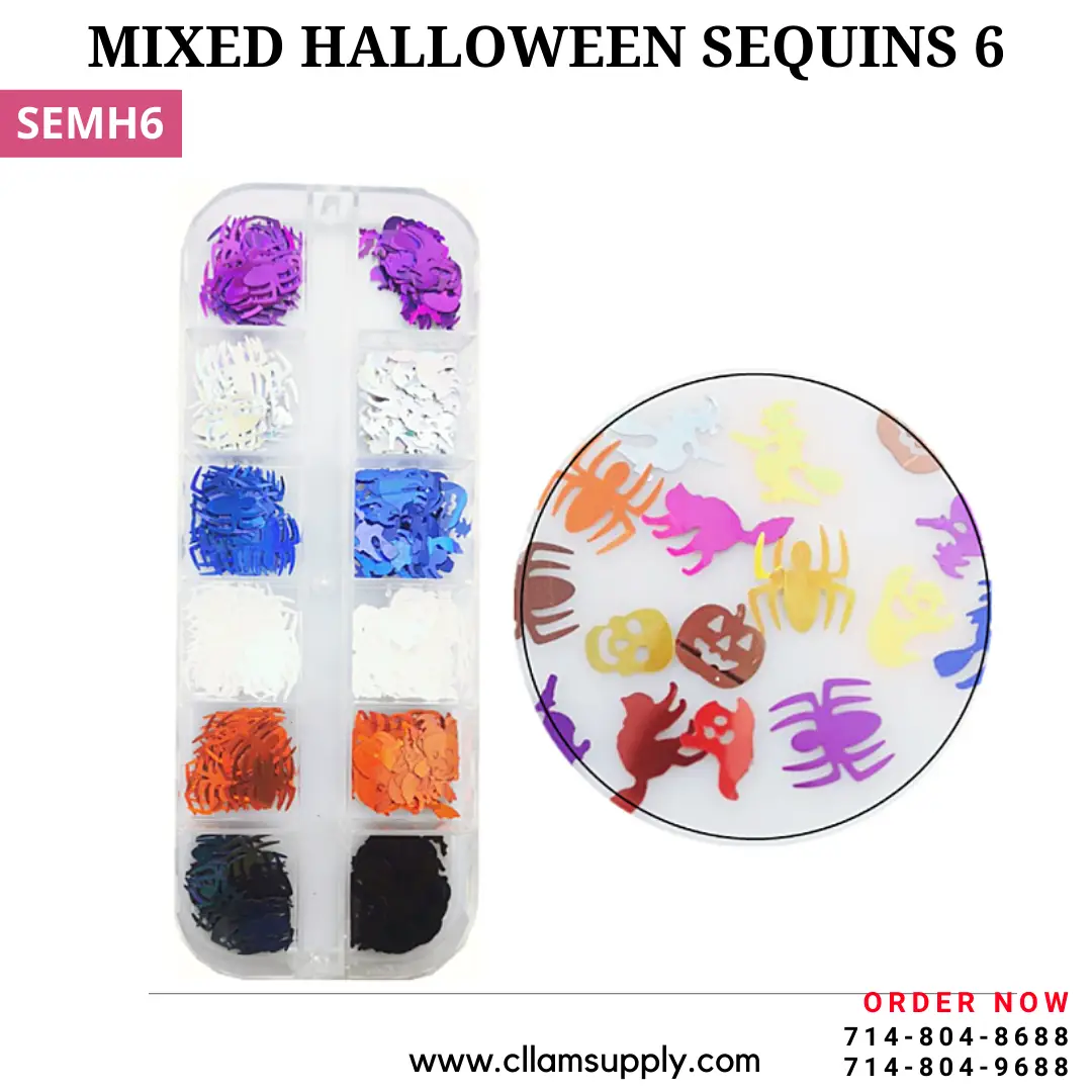MIXED HALLOWEEN SEQUINS | SEMH6