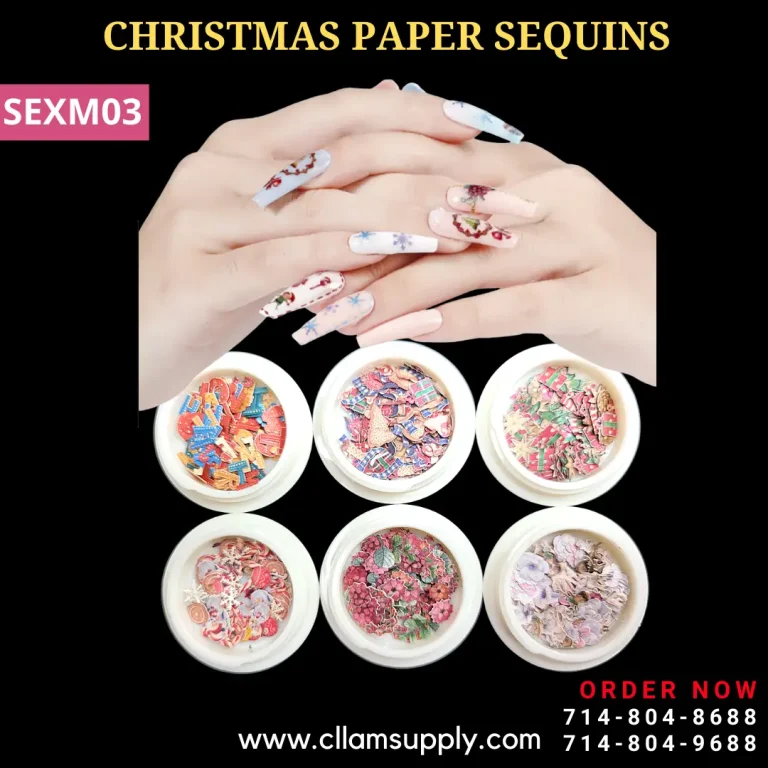 CHRISTMAS PAPER SEQUINS | SET 6 | SEXM03