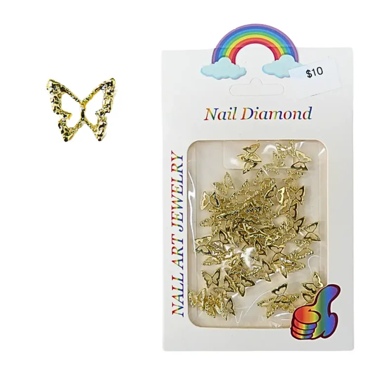 Golden Butterfly Charms