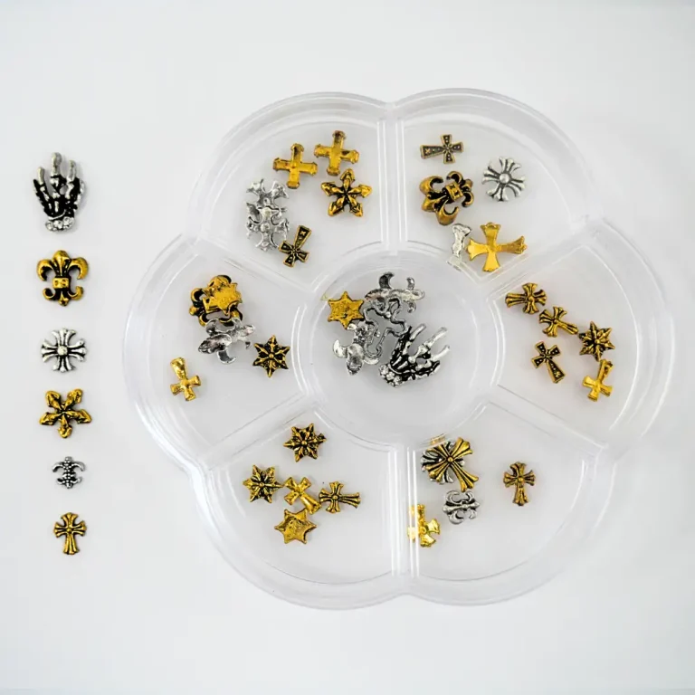 Halloween Multishaped Gold & Silver Charms