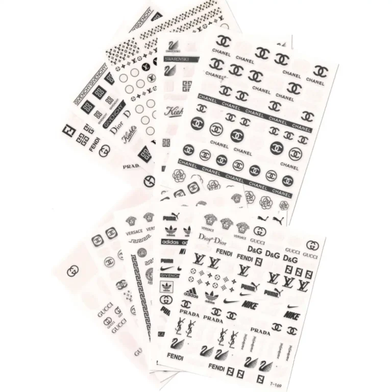 BRANDNAME STICKERS | NSB10BW