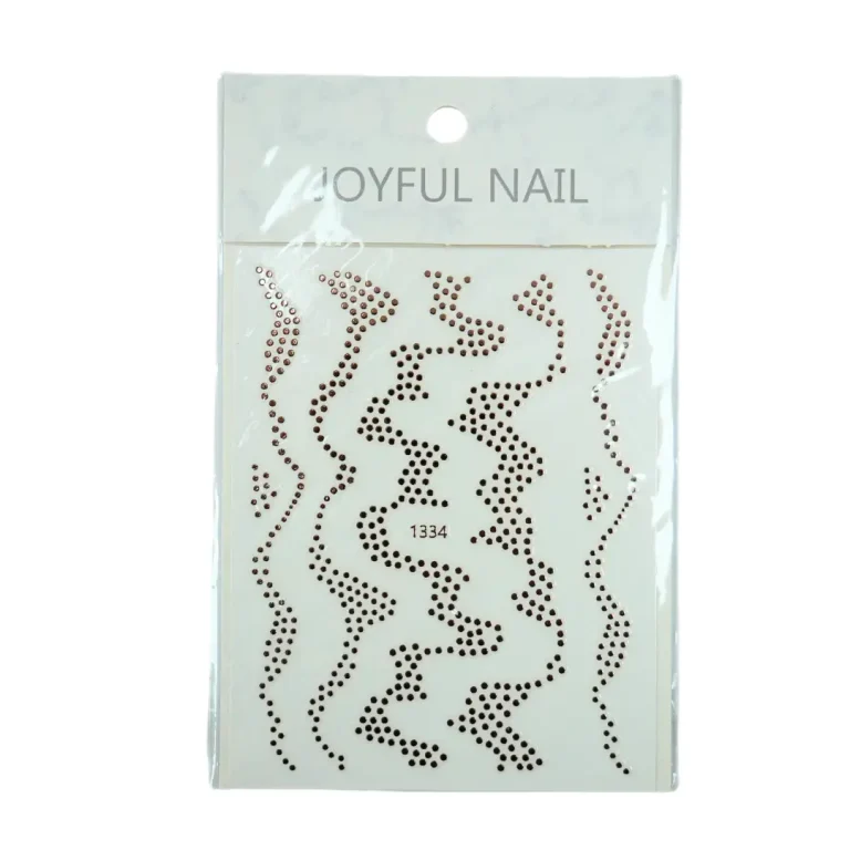 Rose Gold Wavy Line Sticker