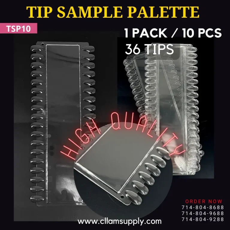 TIP SAMPLE PALETTE | PACK OF 10 ( 36 TIPS)