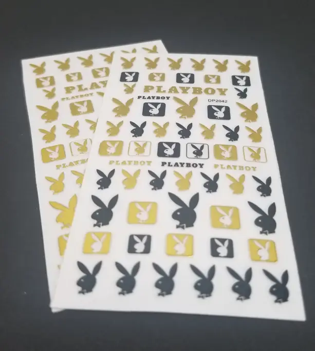 PLAYBOY BRANDNAME STICKERS