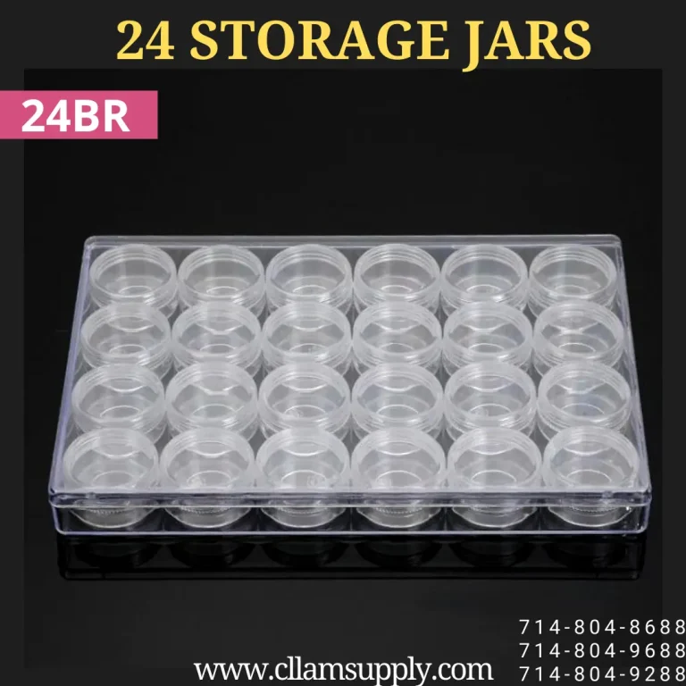 24 STORAGE JARS - 24BR