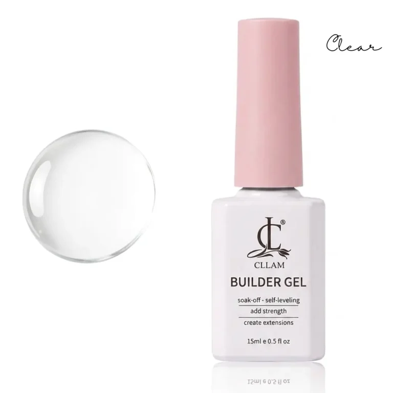 HEMA/TPO-Free Builder Gel Clear 15ml Bottle
