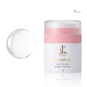 HEMA/TPO-free Glam Builder Gel Clear 30g Jar