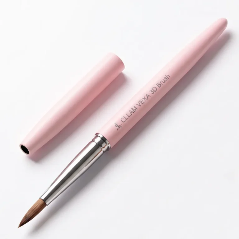 CLLAM Vexa 3D Nail Art Brush – Kolinsky Brush 13mm